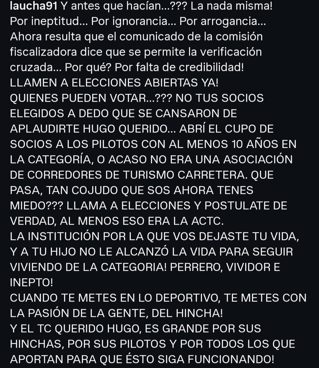 Amantes del TC  tweet media