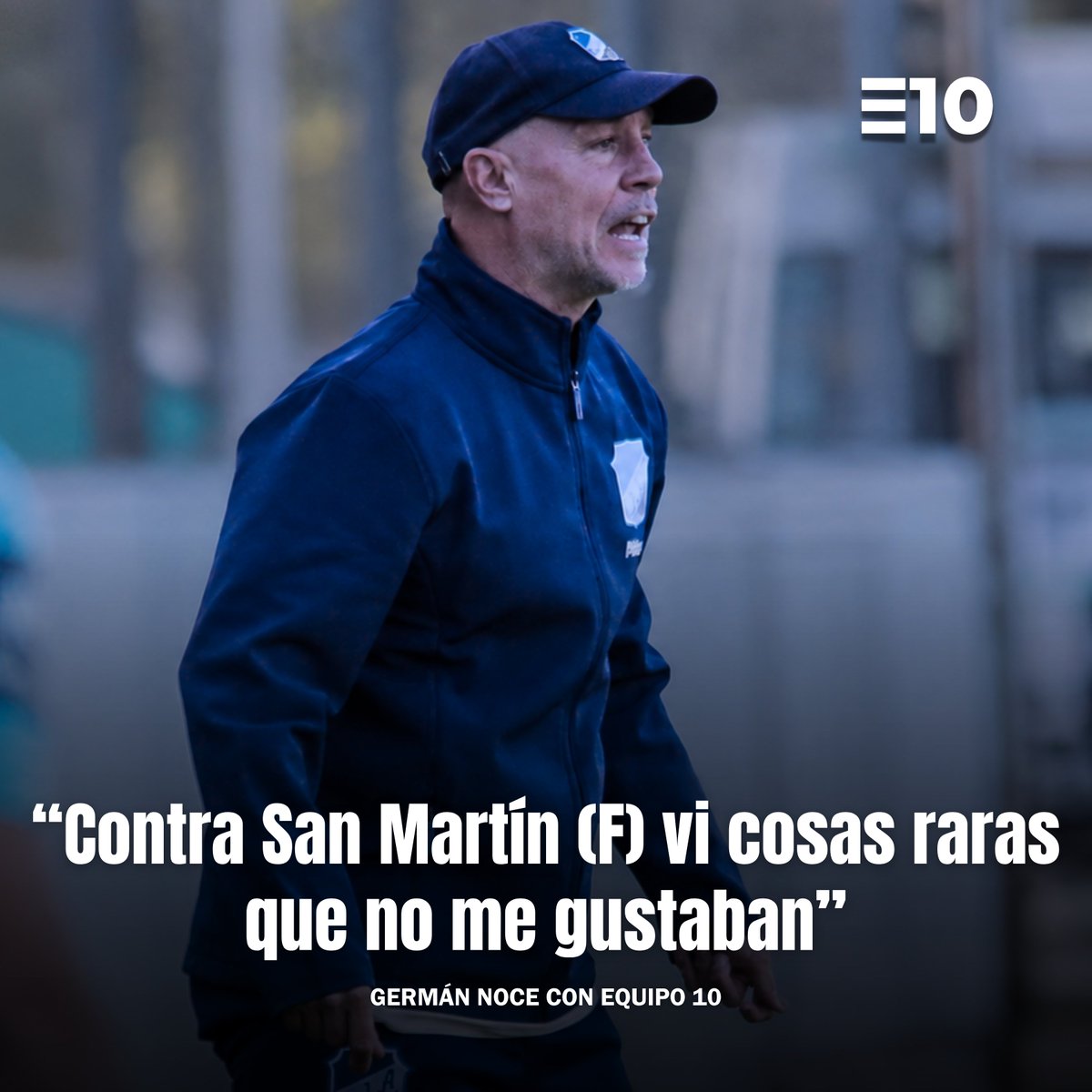 EquipoDiez's tweet photo. 😳👊🏼 ¡NOCE ROMPIÓ EL SILENCIO TRAS SU SALIDA DEL SANTO: ¿CAMA?, COSAS RARAS ANTE EL FRANJEADO Y SU ALEJAMIENTO POR EL BIEN DEL CLUB, A SOLAS CON #E10!

💬 El ex DT de @CJAOficial disparó con munición gruesa a parte de la CD de la institución, el motivo por el cual se alejó del club, la extrañeza durante la derrota ante San Martín (F) en el Padre Martearena, el final de un ciclo y el mensaje final para los hinchas de cara a la continuidad de la temporada en el #TorneoFederalA, en #E10 por @SportsSalta.