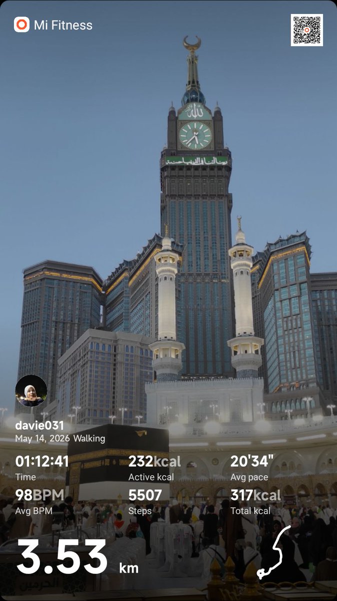 davie031's tweet photo. Thawaf sunnah pagi ini 🥲 https://t.co/19Q7gUedWb