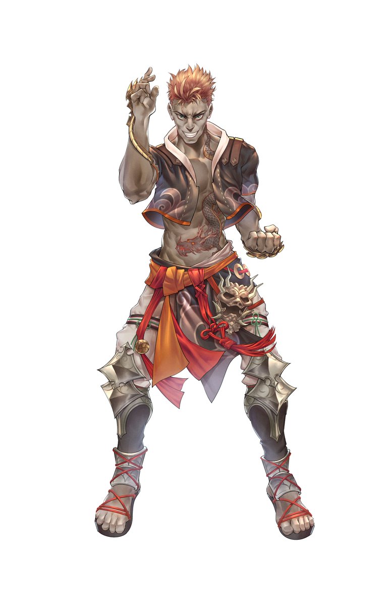 kaleisco's tweet photo. Monk character i did a while ago #illustration https://t.co/ydKJcBt0Td