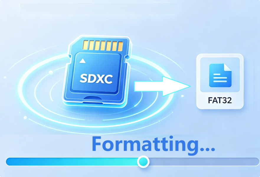 Eassos_software's tweet photo. How to Format an SDXC Card to FAT32 on Windows 11/10? [2026 Guide]
https://t.co/7fXO1jQdVV https://t.co/V9IFMOftLr
