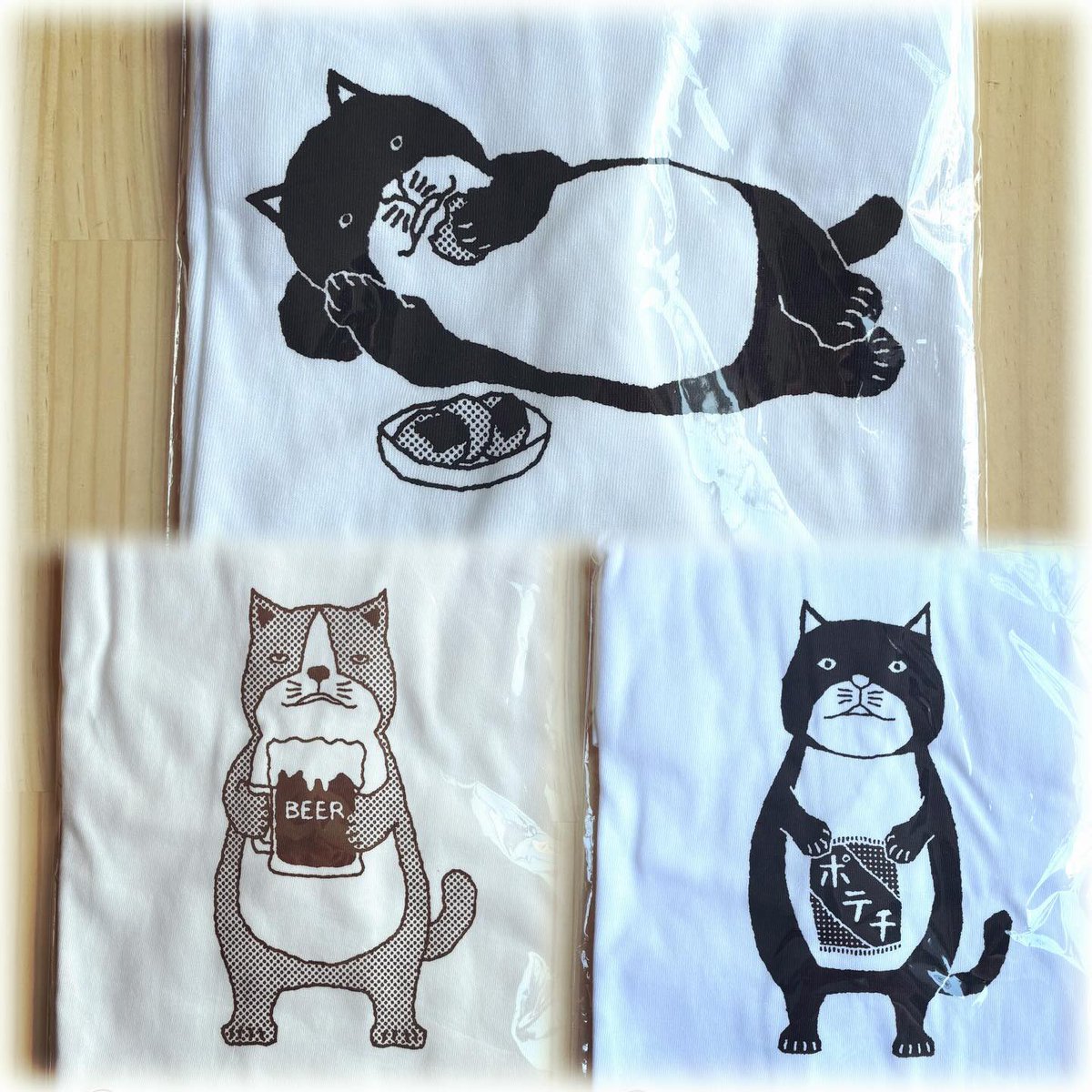 ZUCO ASOBI @zucoasobi さんの「ねこおっさん」のTシャツが届きました
