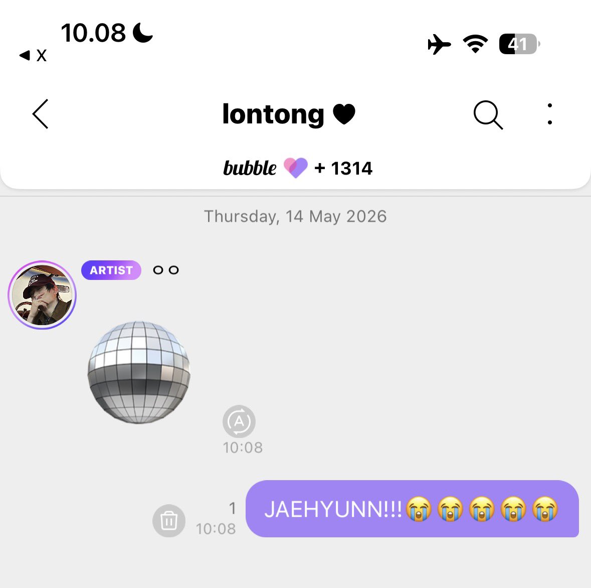 adeldolls's tweet photo. jaehyun’s first bbl was lampu disco, y’all 😭 https://t.co/ItBeCdGGVF
