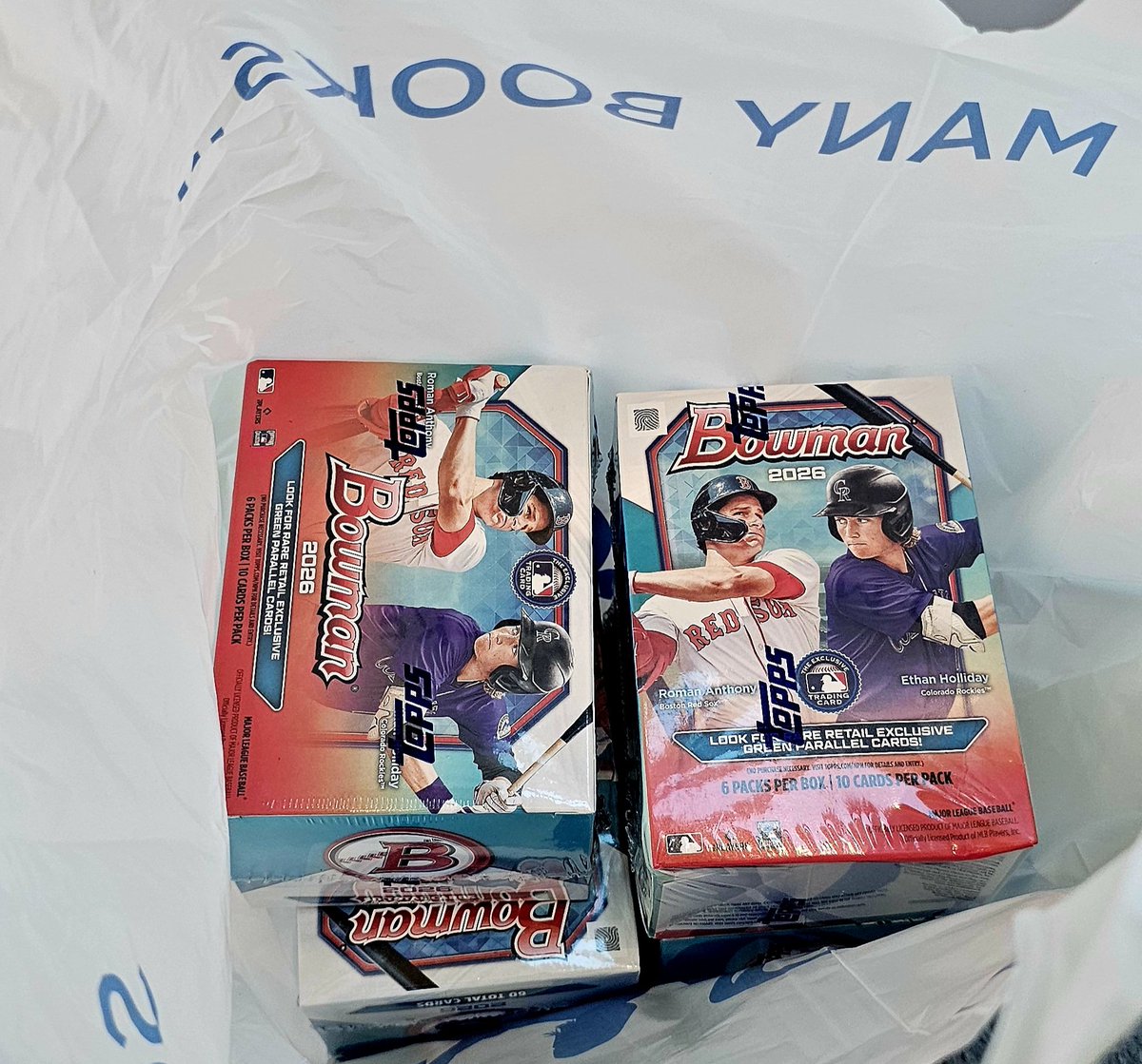 Barnes and Noble comes through on Bowman release day. Was hoping