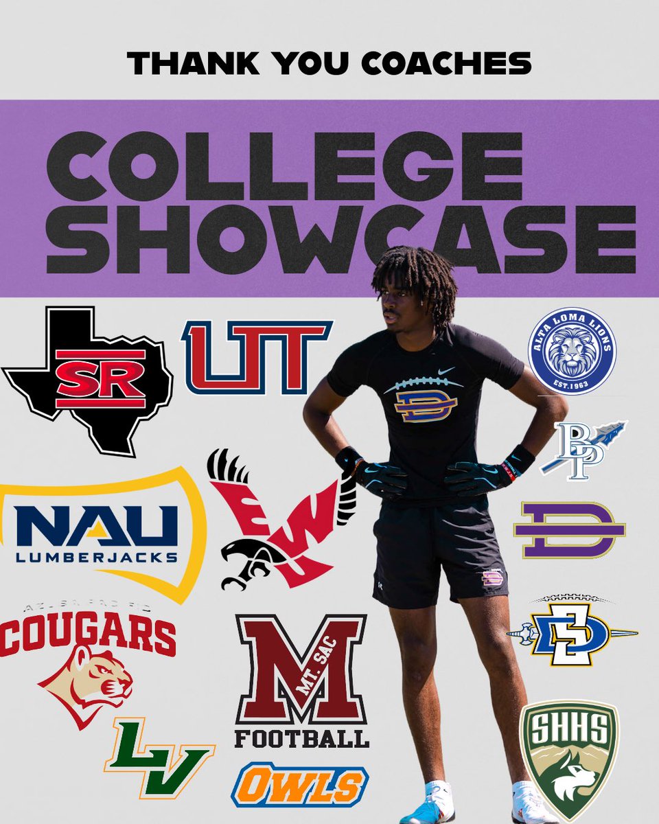 Coach_Castaneda's tweet photo. Appreciate all the coaches out at our showcase today. Solid competition &amp; great work. @CoachCal65 @Coach_Perri @Coach_Maxie626 @UtahTech_Fball @SRSUFootball @NAU_Football @EWUFootball @EWUFBRecruiting @APUFootball @mtsacfootball @ULV_Football @CitrusFootball @UofR_Football https://t.co/M6IF5tWnm2