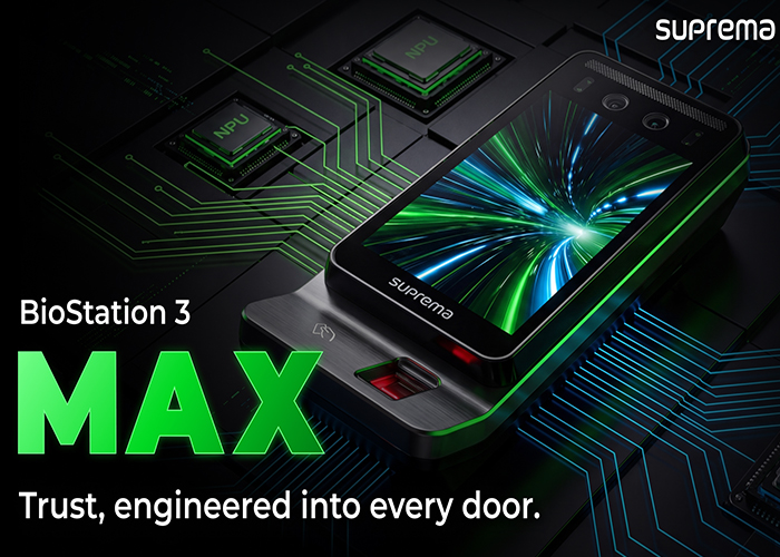 CCTVBuyers's tweet photo. Suprema launches BioStation 3 Max AI biometric access terminal... Read more: https://t.co/Fu0rZdIjDR

#Suprema #AccessControl #BiometricSecurity #CyberSecurity #IdentityManagement #PhysicalSecurity #AIsecurity #FacialRecognition #SmartAccess #SecureAuthentication https://t.co/2ifgVzBeFV