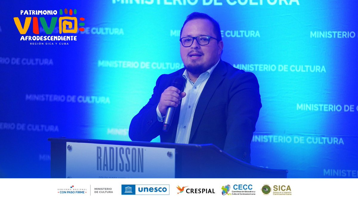 se_CECCSICA's tweet photo. 🌍✨ Panamá desarrolla actualmente  el Encuentro de Patrimonio Inmaterial Afropanameño un espacio orientado a fortalecer la identificación, documentación y salvaguardia del patrimonio vivo afrodescendiente en la región SICA. https://t.co/0uMj8XNDjn