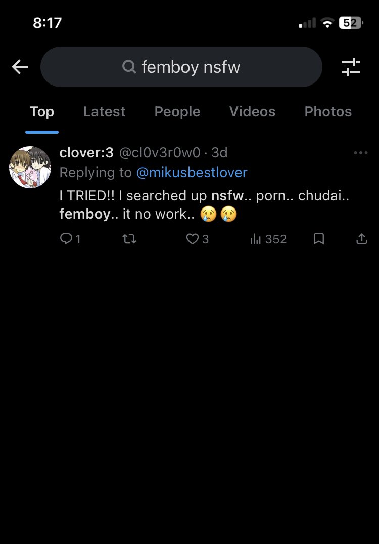 clover:3 tweet media