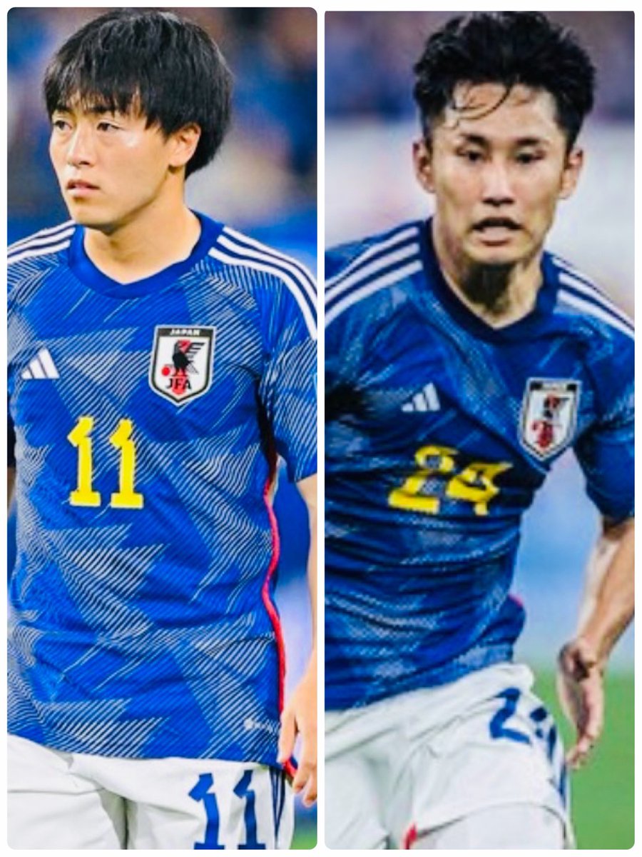 katze9602's tweet photo. 明日はいよ　#2026FIFAワールドカップ　#日本代表　の
メンバー発表！なんか自分も
ドキ２💓　特にこの2人がサプライズで選ばれたなら、めっちゃ興奮するよ⚽️
#相馬勇紀　#森下龍矢 https://t.co/GHb8Mn3pFK