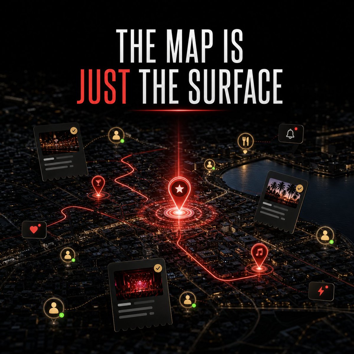 basedare_xyz's tweet photo. The map is just the surface.

BaseDare is what happens on it:

-creators move
-venues launch missions
-proof gets captured
-receipts get shared
-payouts settle

Turning local attention into verified action🐻⚡️ https://t.co/BB1Fc0UqLW