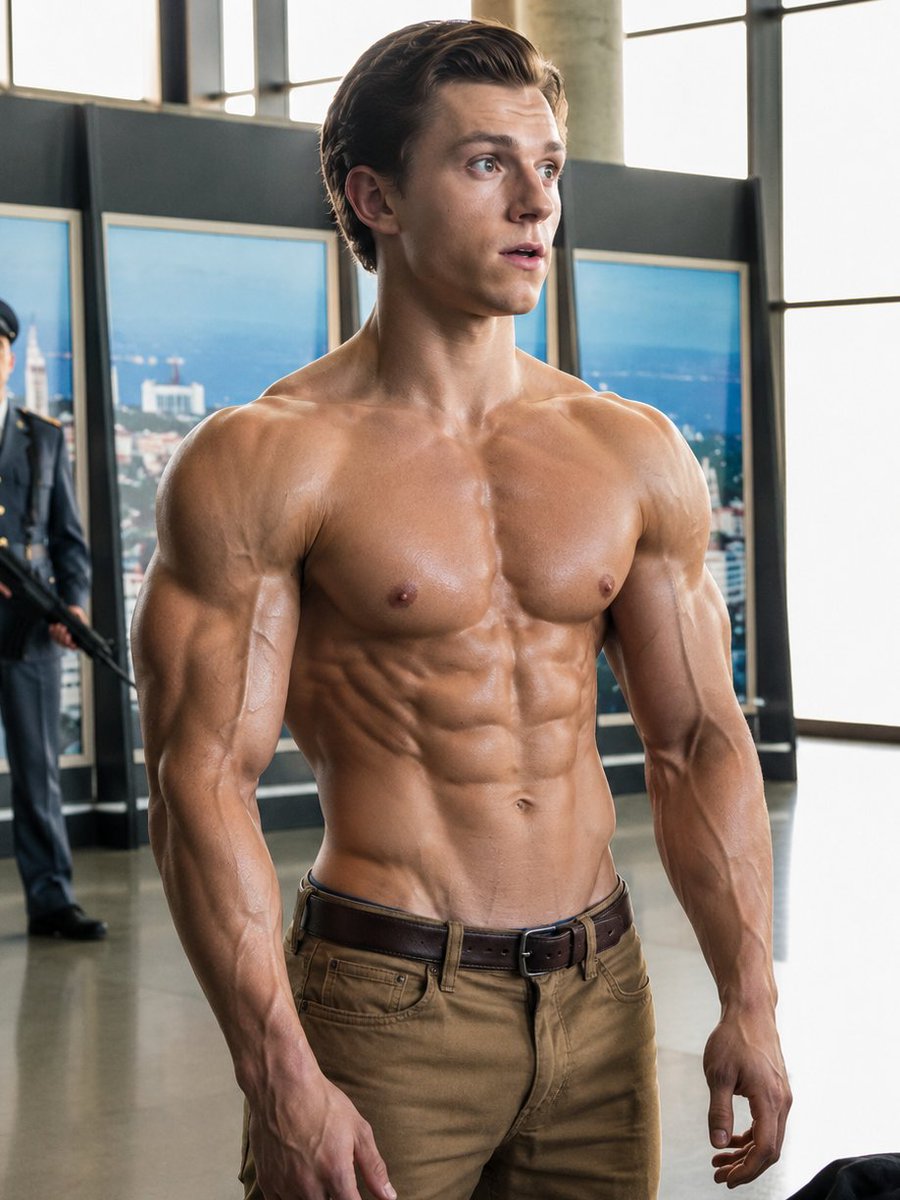 musclxheaven's tweet photo. Tom Holland https://t.co/eB1Ph485cs