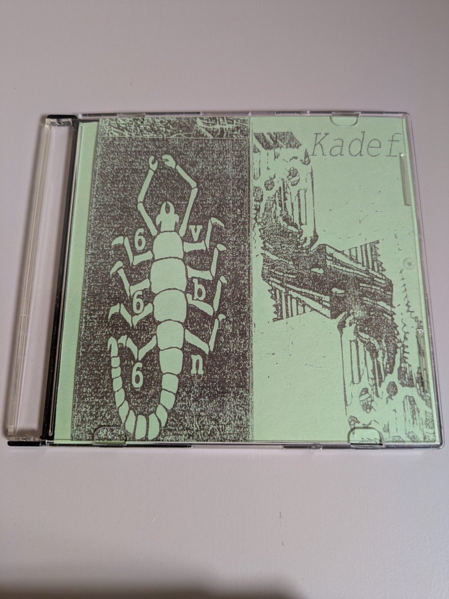 HedorahTribe's tweet photo. 666 Volt Battery Noise / Kadef - Split
Bizarre Audio Arts - none
#666VoltBatteryNoise
#Kadef
#Experimental
#Noise
#Electronic https://t.co/gn39bHNl7Z