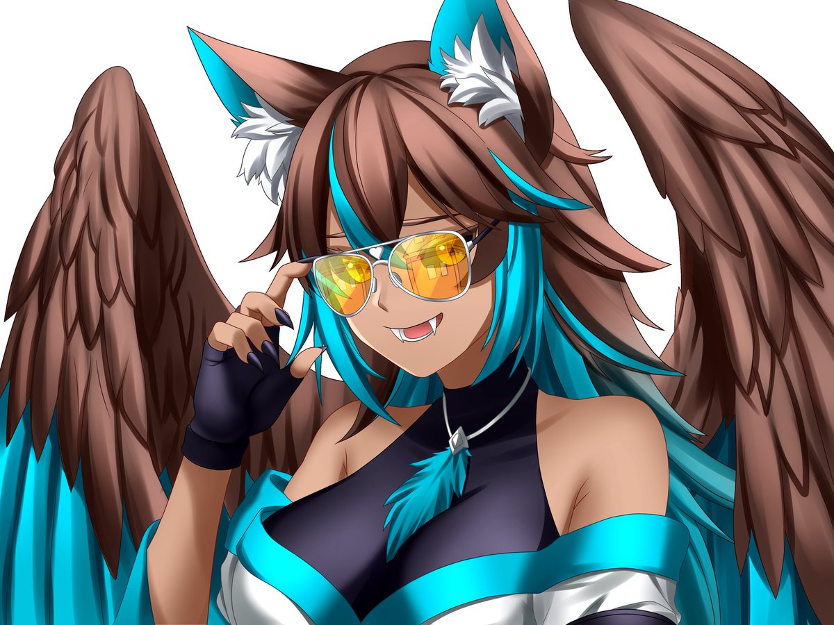 Wayataka 🪶🐺|Hawk/Wolf Hybrid Vtuber tweet media