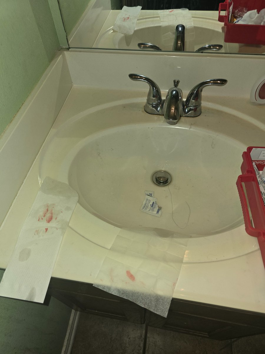 ditherbrick's tweet photo. Life update
Cat has increasing health issues my parents keep brushing off because we don't have money. Cat attacked me unintentionally because of this. I don't blame him
My brother also just kinda watched me get attacked https://t.co/uUAt16gvpS