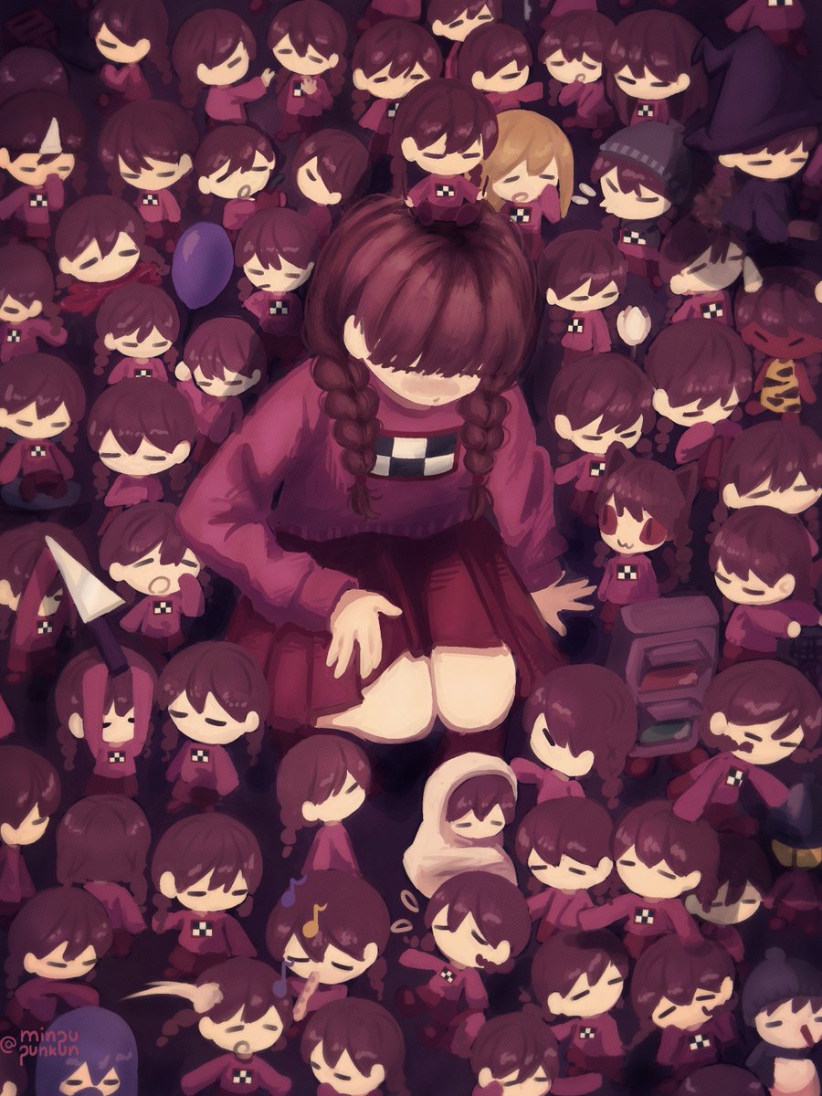 Minpupunkun's tweet photo. #ゆめにっき #yumenikki https://t.co/XP0SdMxEv1