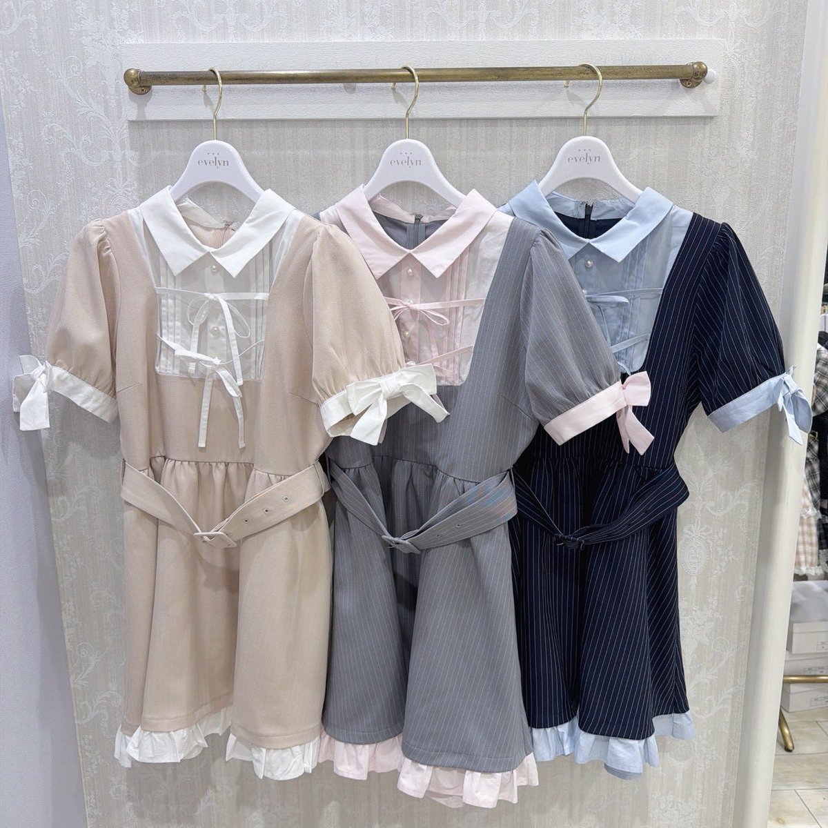 ❤︎池袋店❤︎ 𓊆ㅤ池袋店先行受注 5/14~5/20𓊇 #裾フリルベルトOP