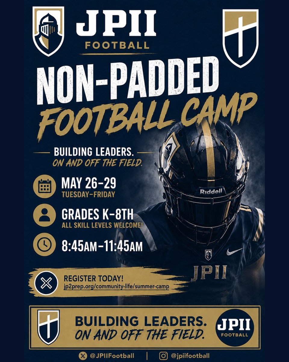 JPII Football tweet media