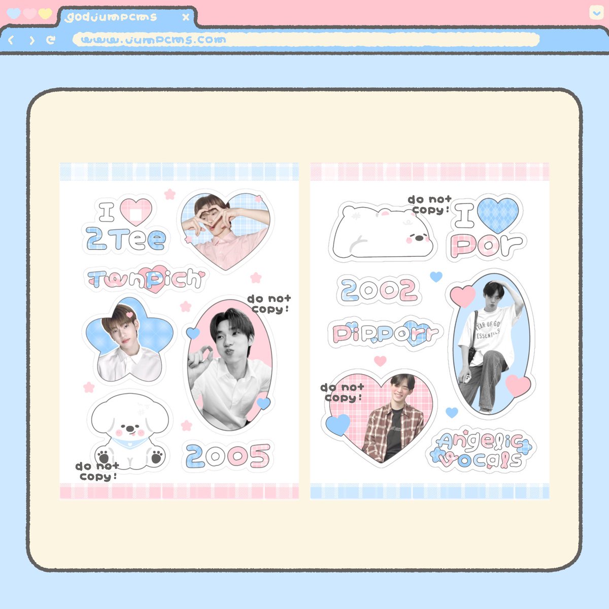 godjumpcms's tweet photo. ⓘ⠀pls kindly rt

╸ ⠀jum( p ) ⠀cms open ♡̶⠀𓈒
ส่งงานภายใน 1-5 วัน !
✦⠀ตอนนี้มีคิวว่างนะคะ

#รับออกแบบ #รับออกแบบgiveaway #commissionTH #รับออกแบบของแจก https://t.co/59iKvb8yAS