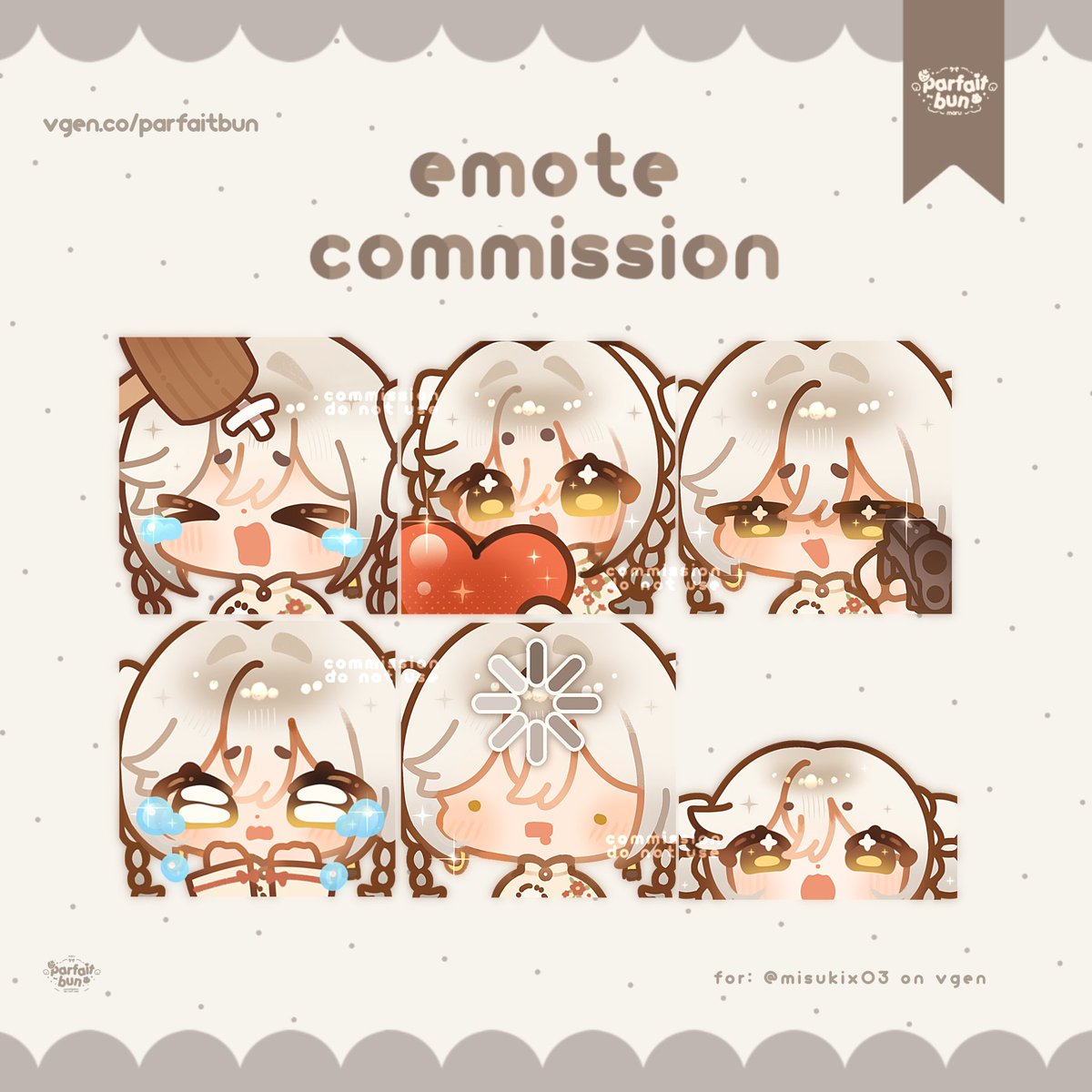 parfaitchuu's tweet photo. more emote cms! #VgenComm ⊹ ࣪ ˖ https://t.co/9mo8ACMFLB