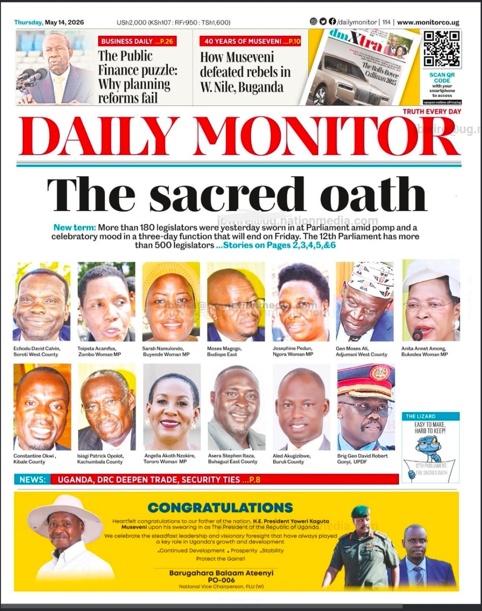 Daily Monitor tweet media