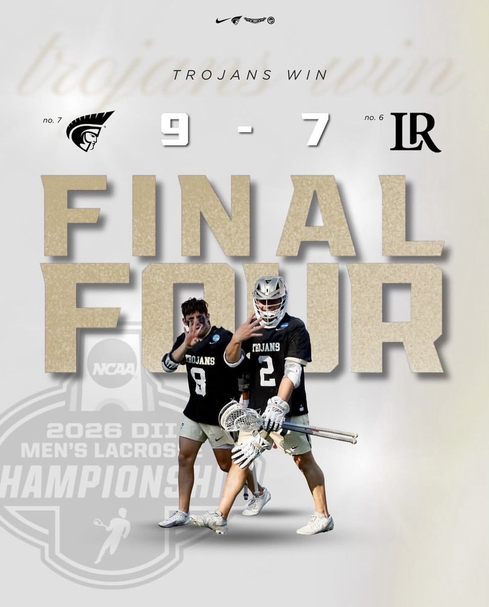 AUTrojans's tweet photo. Men’s Lacrosse is heading to the national semifinals ‼️🔥 https://t.co/SCoAZsiYsC