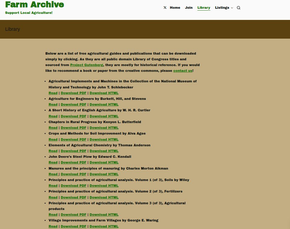 FarmArchive.org tweet media