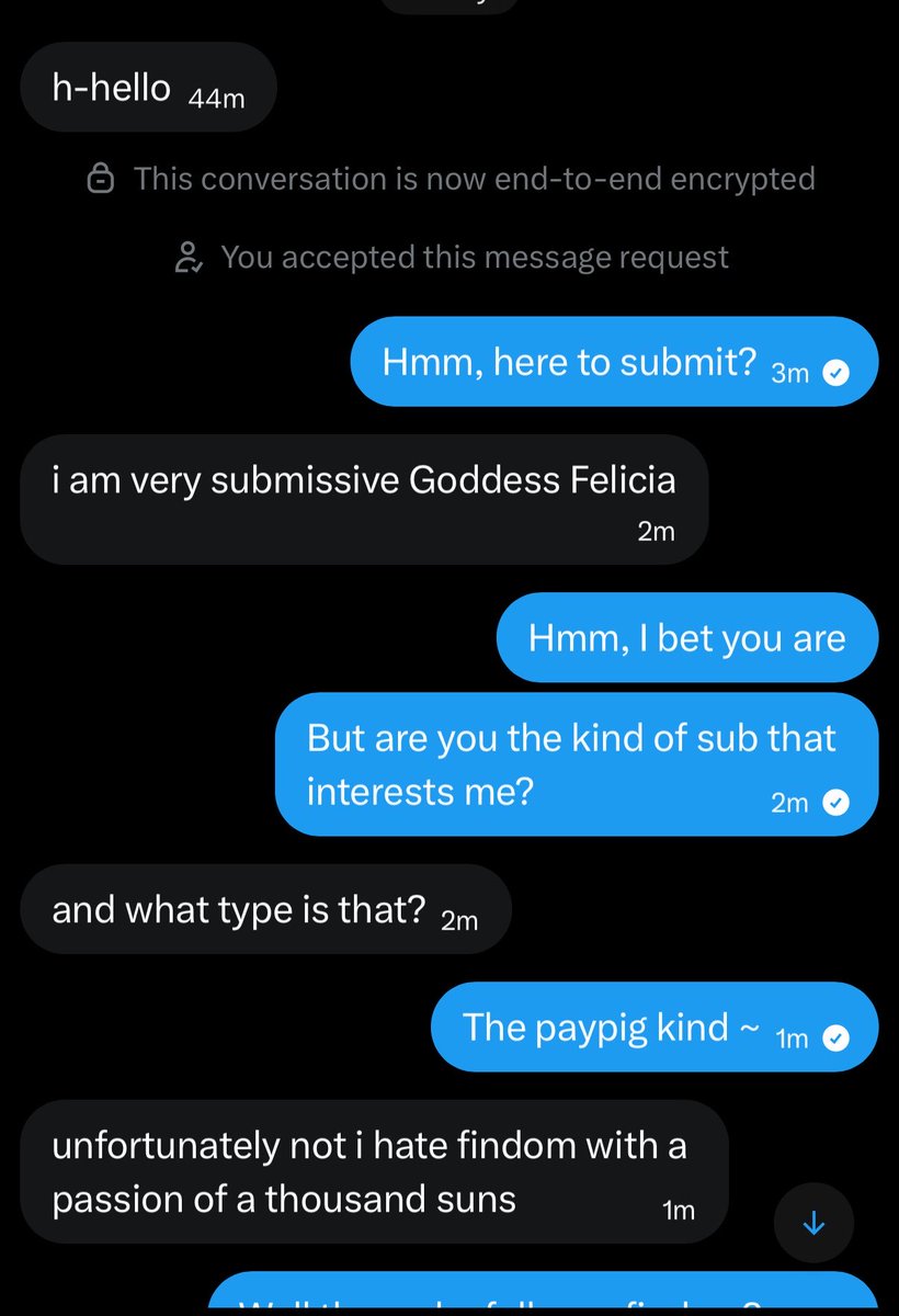 pamelasends's tweet photo. My most hilarious interaction in a while https://t.co/SAB5IgNGeR