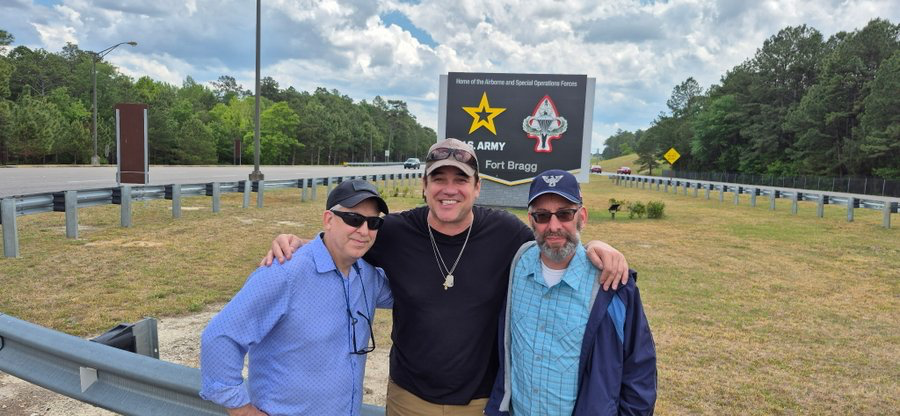 atlpstudio's tweet photo. Behind the scenes from our time at Fort Bragg filming SKYBOUND. 
 A documentary about history, courage, innovation, and the evolution of skydiving. 
 Where the history of flight meets the edge of competition.  
#Skybound #DocumentaryFilm #BehindTheScenes #Skydiving https://t.co/dpCshEwhC6