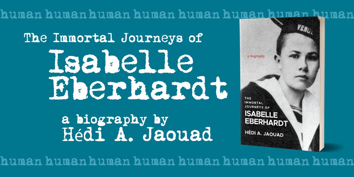 threeroomspress's tweet photo. ”An intimate biography of the enigmatic Isabelle Eberhardt . . . Jaouad’s brisk retelling of her life captures her intrepid spirit. A colorful, empathetic portrait.” —Kirkus Reviews https://t.co/ZcgQVM90b0