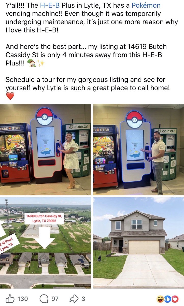 GlitchedDrops's tweet photo. the pokemon takeover is officially out of control

realtors are now using pokemon vending machines as a selling point 💀 https://t.co/hgIcjEZFex