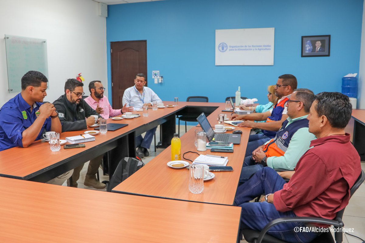 FAOHonduras's tweet photo. Equipos del @forestservice, @FAOHonduras y @copecogob preparan acciones de trabajo conjunto para #SalvarVidas ante riesgos antrópicos como los #IncendiosForestales. Poblaciones vulnerables deben ser protegidas con acciones preventivas.
#MejorVida https://t.co/fJzInn9iDQ