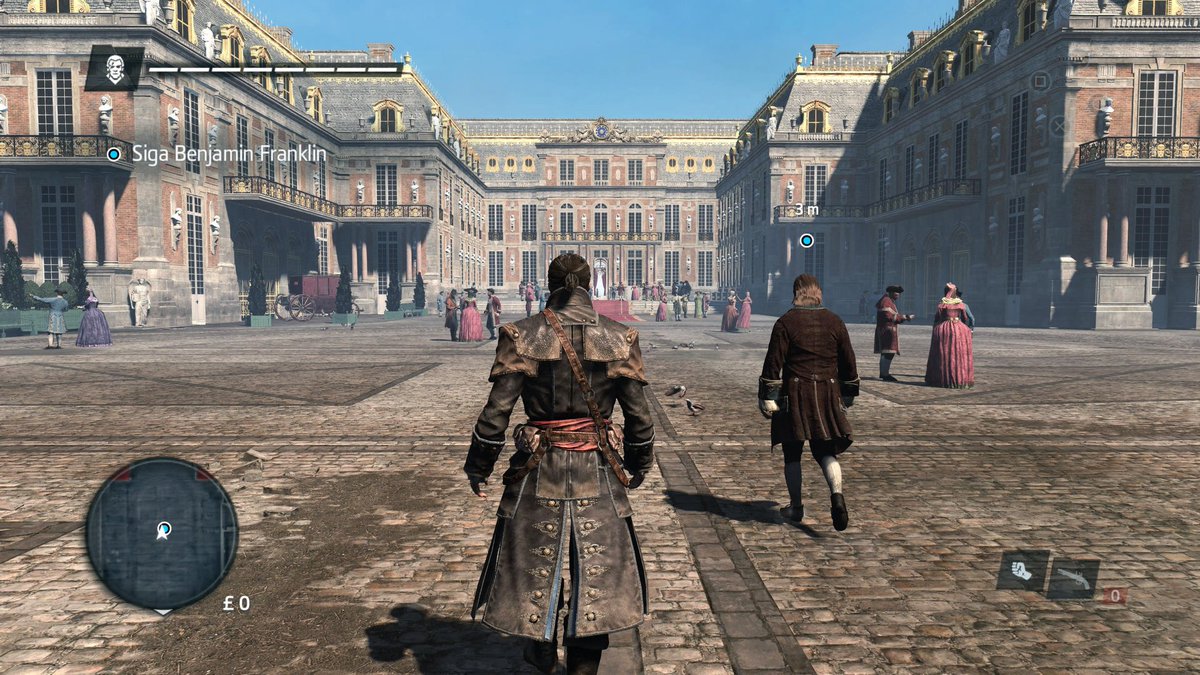 elyelgow's tweet photo. A cidade de Versailles do Assassin's Creed Rogue é absurdamente linda. https://t.co/f0RdDTjRVj