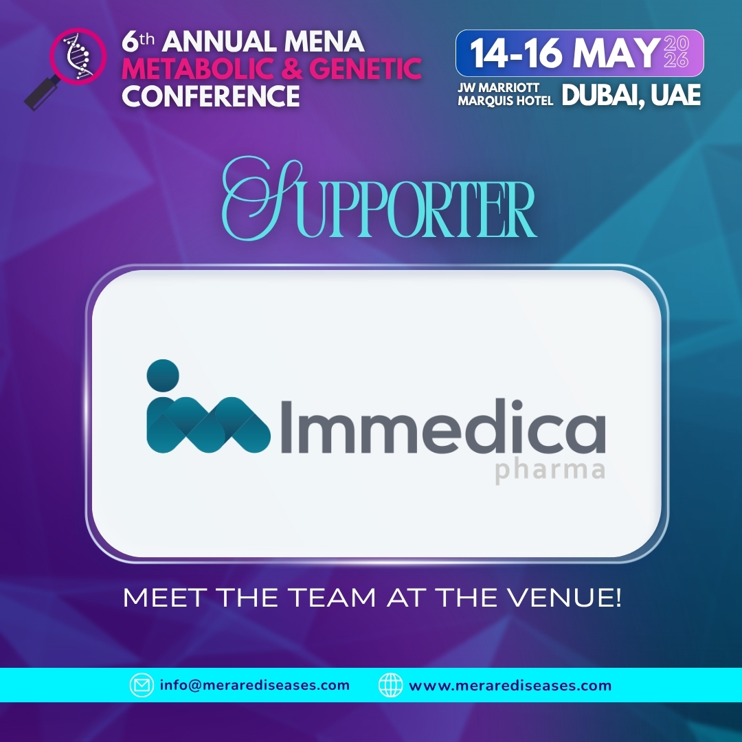 MetabolicProff's tweet photo. A sincere thank you to our sponsors for their valued support of the 6th Annual MENA Metabolic &amp; Genetic Conference. Visit the exhibition tomorrow to connect with leading healthcare innovators and partners. 🌐 https://t.co/SSx6ch1MVM #RareDiseases #Genetics https://t.co/coEkjWc68Q