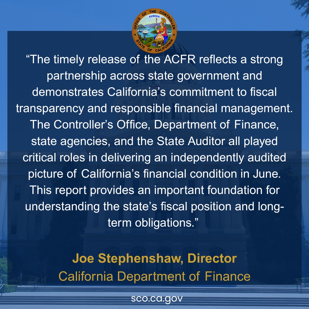 CA State Controller tweet media