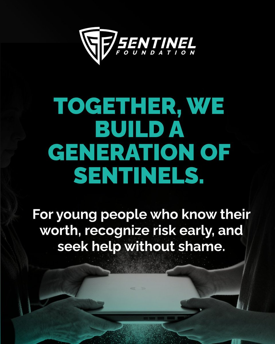 SentinelActual's tweet photo. Teens deserve tools to recognize risk, set boundaries, and seek help without shame. Parents deserve guidance that builds trust.

Swipe through to learn how Sentinel Foundation’s 21st Century Sentinels program helps families navigate online safety together.
https://t.co/v4NnhG1u5T https://t.co/0MxhwYnzuC