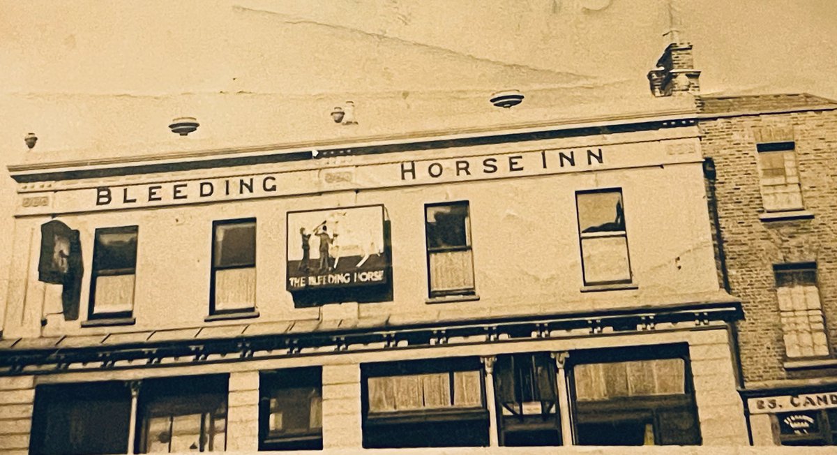 trackerb100's tweet photo. Came across this old pic of The Bleeding Horse taken by my grandma - it was her dads local. Probably taken in the 40s?  Looks like she’d been on the Guiness when she took it 🫢#dublin @OldDublinPhotos https://t.co/bNr65RhGoU