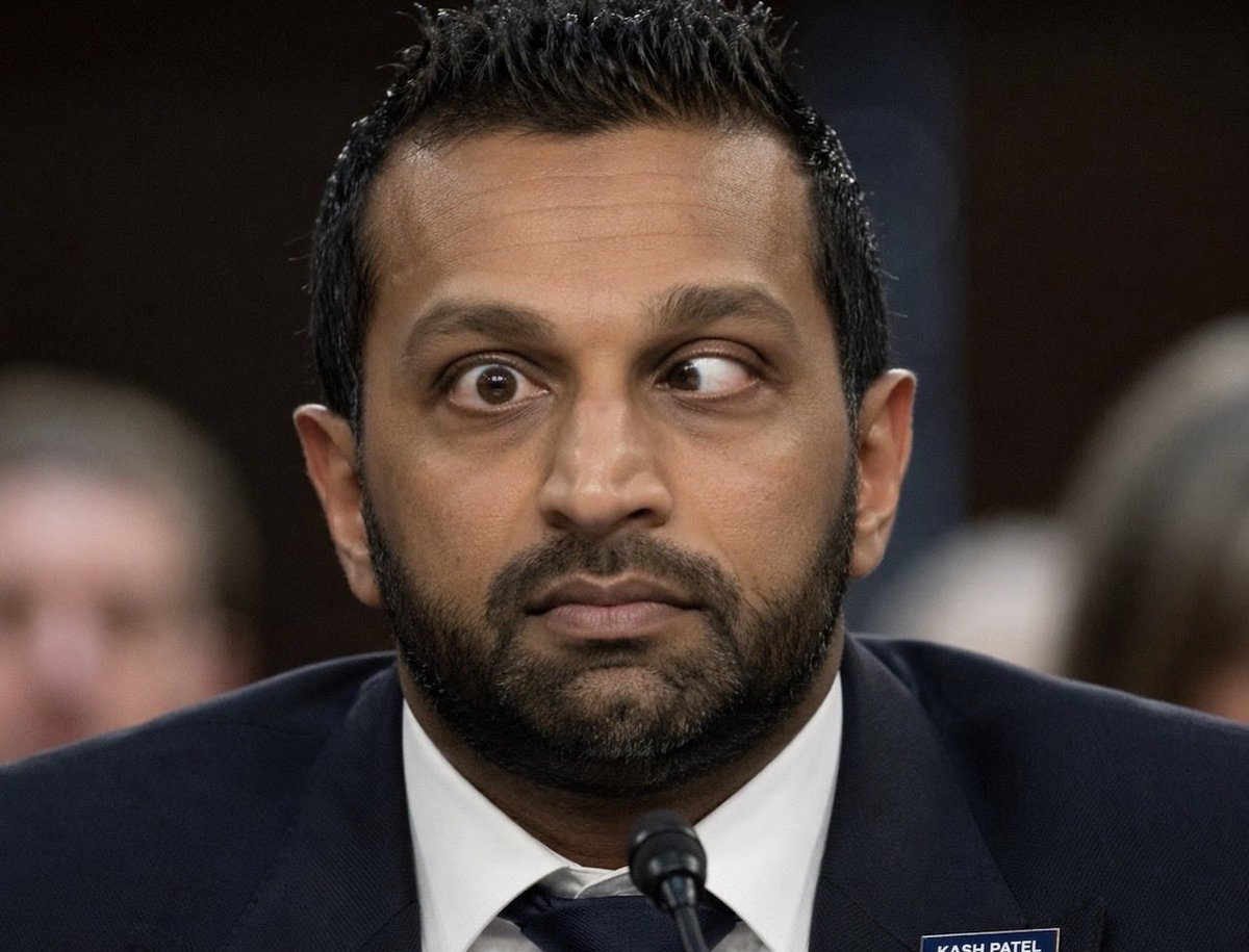 TreasonousMusk's tweet photo. @FBI @FBIDirectorKash #EyeSeeYou This weak cowardly treasonous piece of shit bitch isn’t only destroying the FBI but he recently LITERALLY lied under oath about #’s, top 10 list, this cock eyed Uncle Coolie needs to be charged w/ perjury the day fat orange treasonous bitch Trump leaves office https://t.co/u04wZ8MhSg