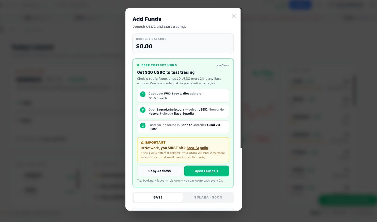 kobixyzHQ's tweet photo. Update on @GenLayer 

🎯 There’s a new task on Genlayer and the reward range is between 1000 to 5000 XP 

Here is what you need to do 
Visit
https://t.co/OMMXFrvKiN 
- Sign up (I signed up with my Google account)
- A new wallet will be created for you 
- Click on the “Deposit” button 
- Click on “Copy Address” 
- Click on “Open Faucet” and it will take you to a new link 
- Switch the network to “Base Sepolia” 
- Paste in the wallet address you copied 
- Click on “Send 20 USDC” 
- Navigate back to the link above 
- It will prompt you to approve a transaction 
- Scroll down to “All markets” 
- Pick any market of your choice and open a trade and confirm transaction
- Click on your wallet icon 
- Under open position, click in the trade you just opened 
- Take a screenshot of it and quote this Twitter post with it 

https://t.co/jDJAxuU7FN 

- Submit the link to the X post you just created on the Genlayer portal
Visit
https://t.co/Zw7LIekur5
- Under community, then special quest 

🎯 Your X post should be built around one of the following topics 

- Follow or fade culture belongs onchain 
- Crypto takes have been free for too long
- Public PnL changes how people talk
- If your thesis is real, you should be able to price it

Done… also, don’t use AI to avoid getting disqualified