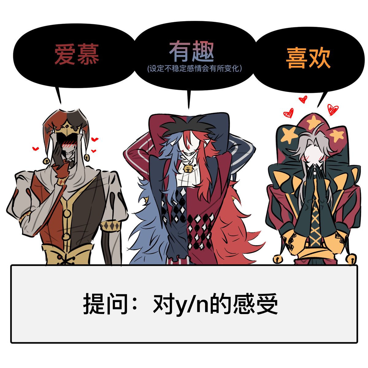 EL9V8eArPo94595's tweet photo. 以上是我对设定的了解创作的（字太多了就不翻译了）
#KingdomOfMarionettes #trappedwithjester #thefreakcircus https://t.co/prLpmfp4mR