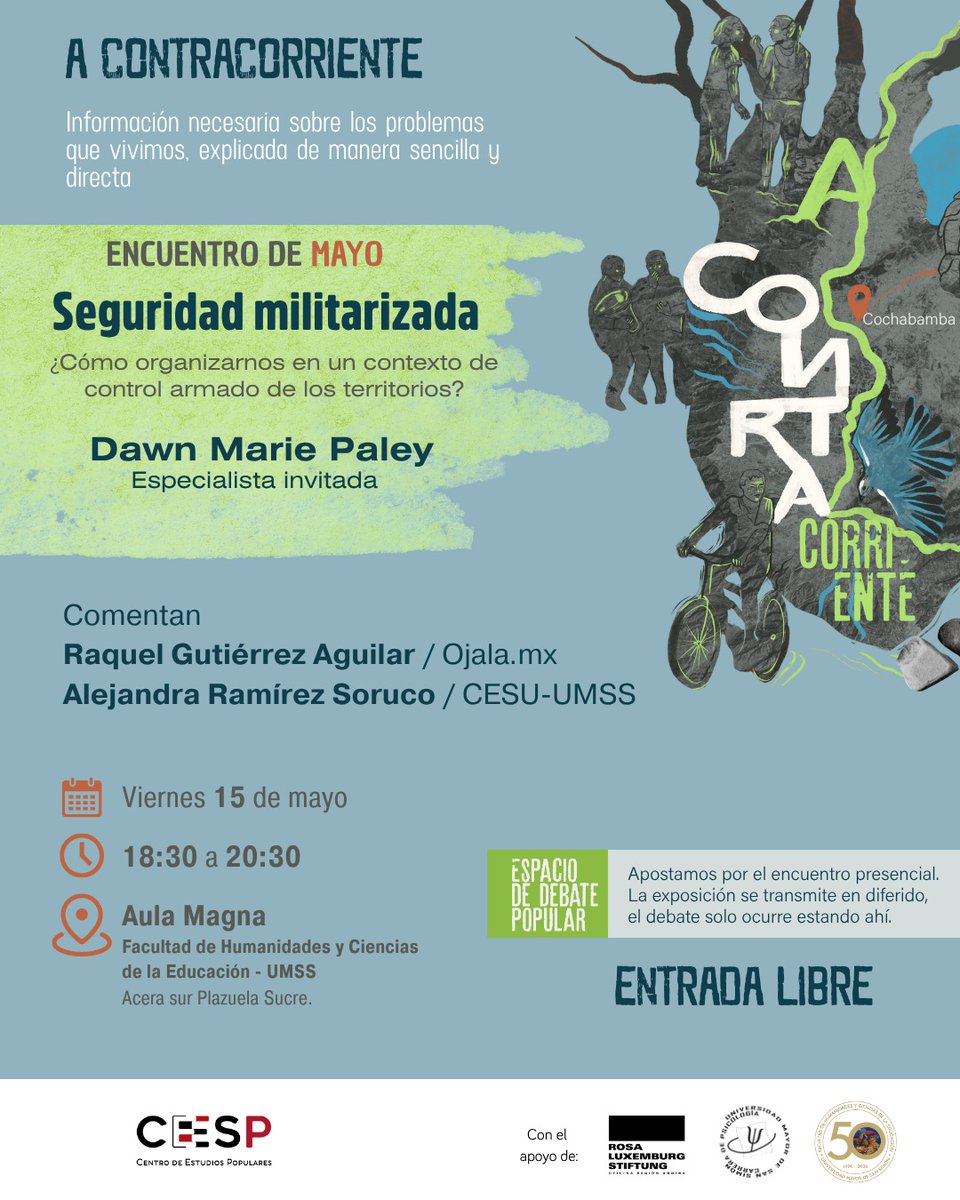 dawn_'s tweet photo. ¡El viernes nos vemos en la UMSS en Cochabamba! https://t.co/1Nz3bV9WXz