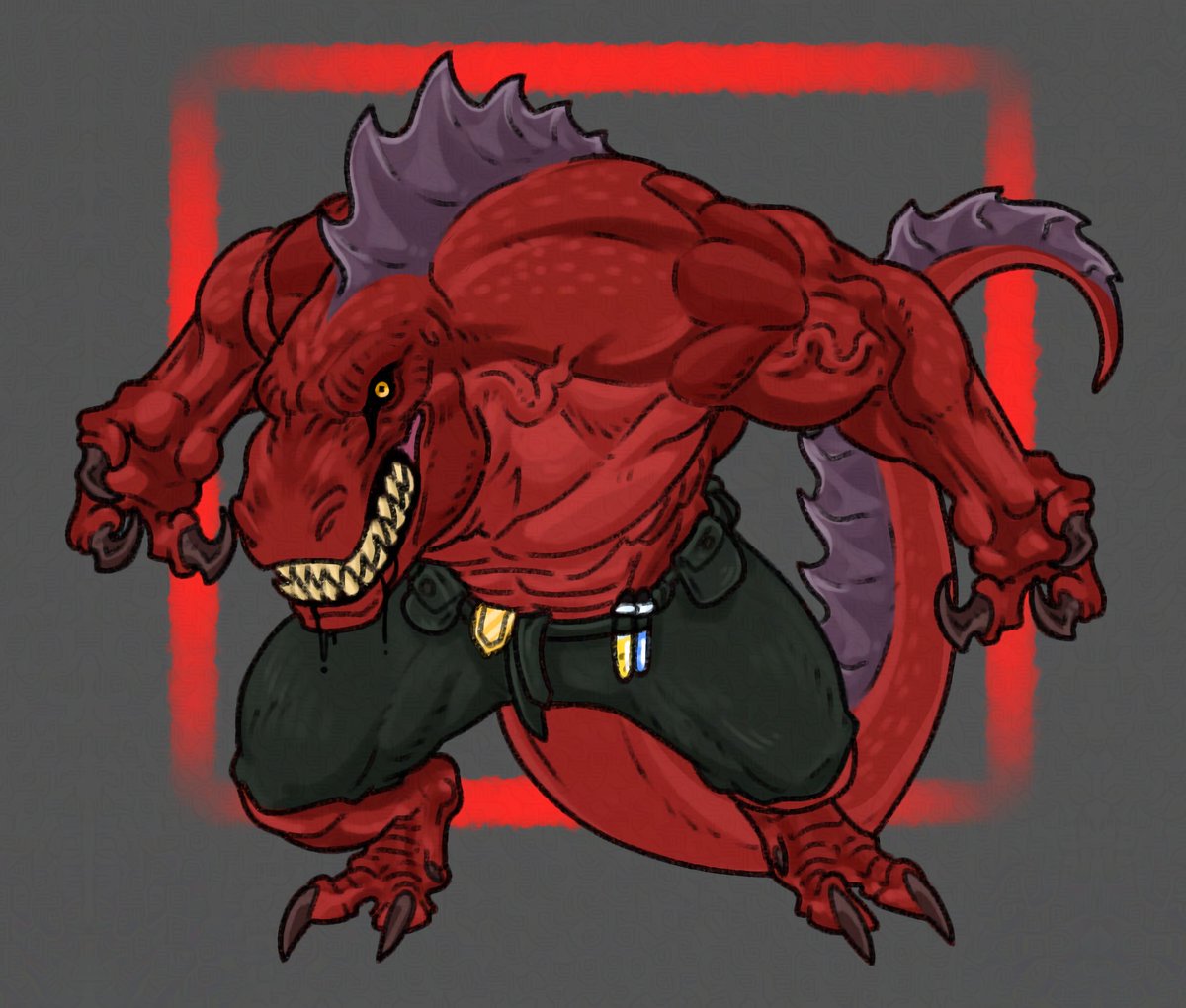 domadordedinoss's tweet photo. Tremble before the might of DINOSAURUS!  💥
#invincible #invinciblefanart #art https://t.co/3Qwus0RcGX