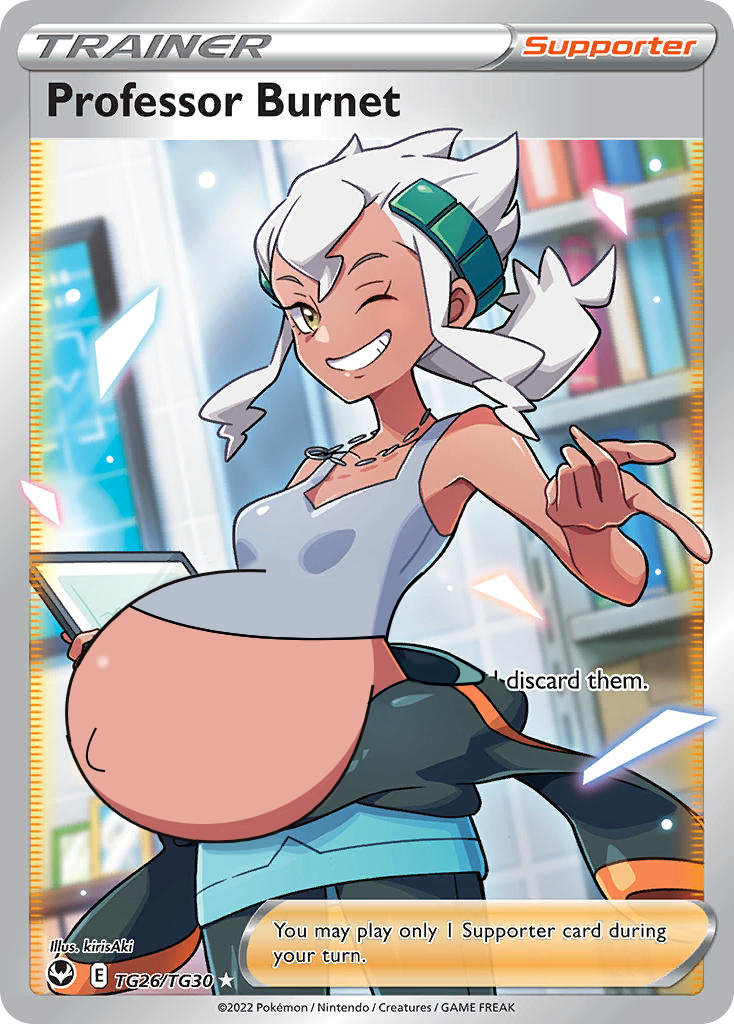 professor burnet pokemon card Amazon.com: Professor Burnet SWSH167 - Black Star Promo - Pokemon Trainer  Card Lot