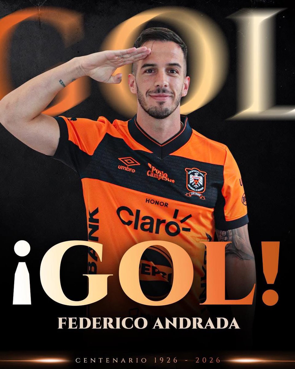 cdaguilaoficial's tweet photo. ⌚️ST| Min. 72’ en el Estadio Juan Francisco Barraza. 🏟️
¡𝐆𝐎𝐎𝐎𝐎𝐎𝐎𝐎𝐎𝐎𝐎𝐎𝐎𝐋 𝐃𝐄 Á𝐆𝐔𝐈𝐋𝐀! 🦅 FEDEEEEEEE ANDRADAAAAAA, desde el punto penal. 🔥🟠⚫️
#CDÁGUILA 1️⃣ 🆚 1️⃣ #LAFIRPO
#VamosÁguila | #ElMásGrande | #Centenario2026 | https://t.co/YQlwpn2PvK https://t.co/SmYYJTr7Dh