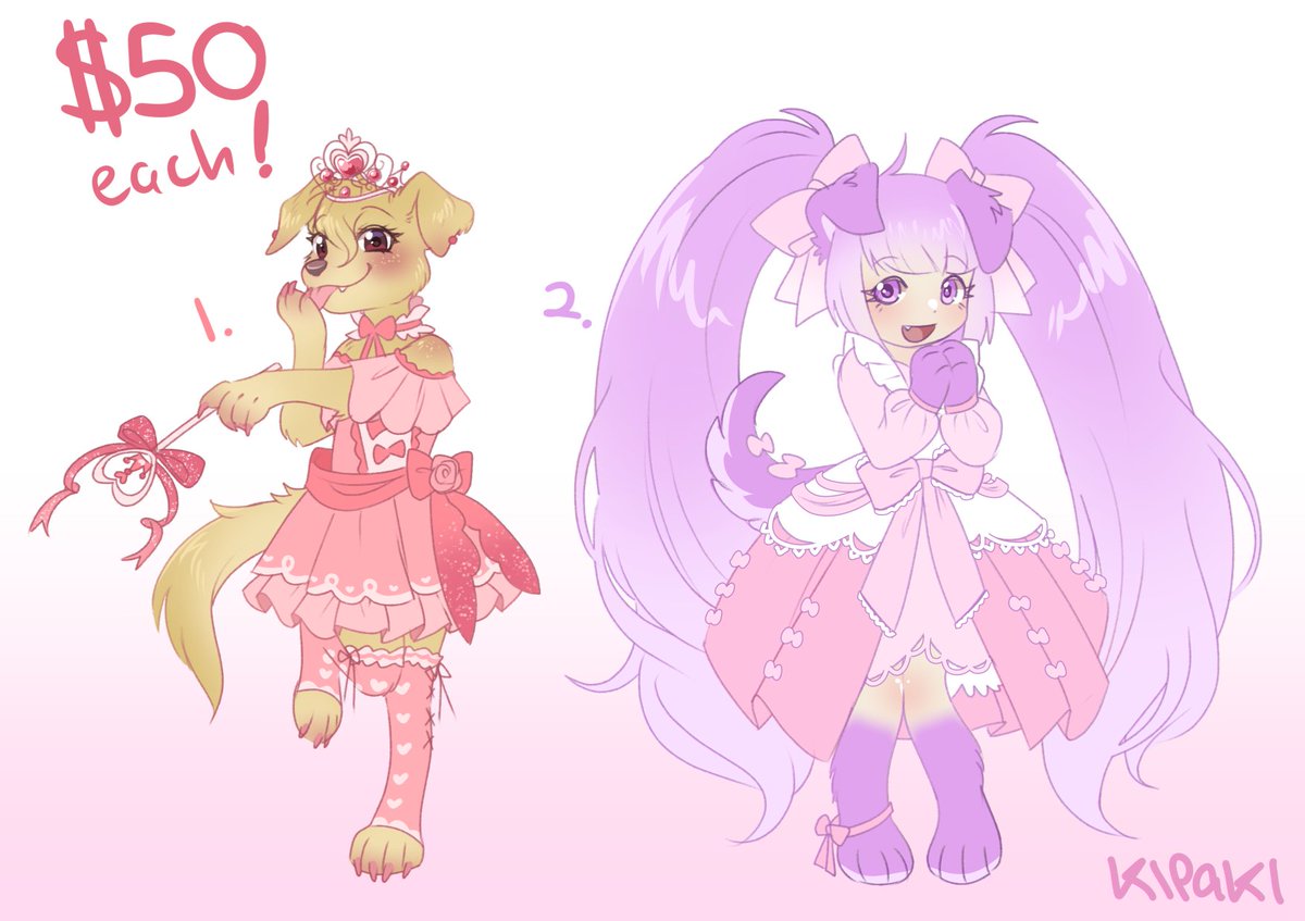 kippytan's tweet photo. Some quick puppy princess adopts since I haven't made any in awhile. 
dm to claim~ https://t.co/tHegrWrbRG
