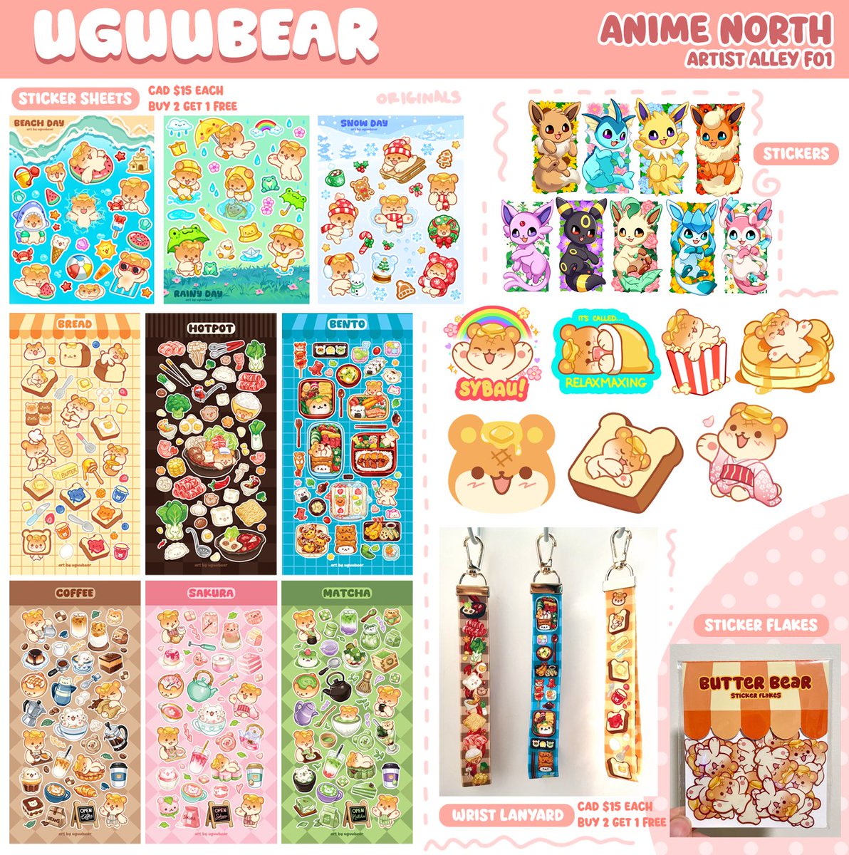 uguubear 🧈🐻 AnimeNorth AA F01 tweet media