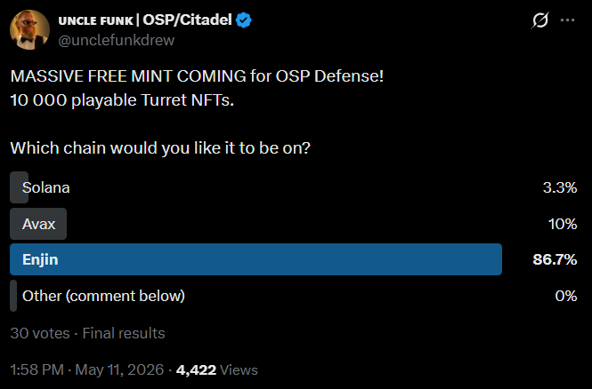 ᴜɴᴄʟᴇ ꜰᴜɴᴋ | OSP/Citadel tweet media