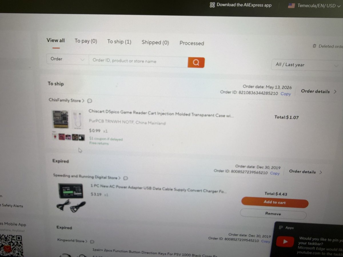 toddtronics's tweet photo. @ZuReviews @RetroHandhelds Only paid $1 after seeing the video so take that Zucchini https://t.co/ZeAlhNS5NB