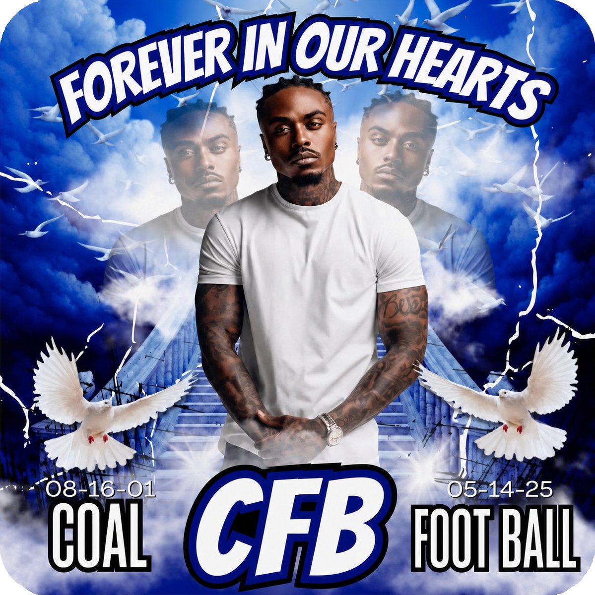 TakeMyTempo's tweet photo. One year ago we lost an upstanding member of our Smite community, Coal Foot Ball. Although his time on the battleground is over, his legacy has not been forgotten.

Tomorrow, 5/14/2026, I will be hosting a memorial for Mr. Foot Ball at 7pm est. All are invited to pay respects. https://t.co/W0vmYtD6i1
