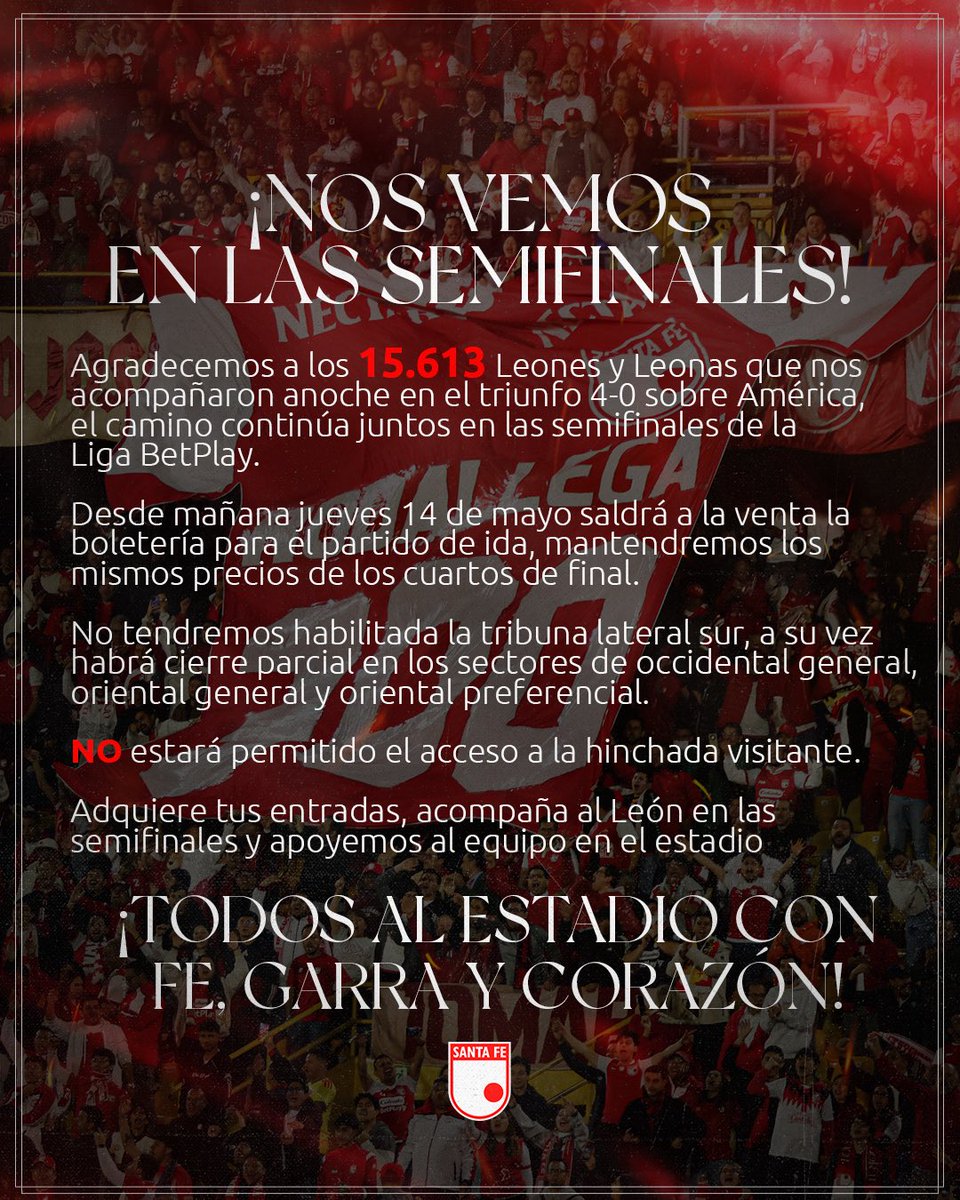 Independiente Santa Fe tweet media