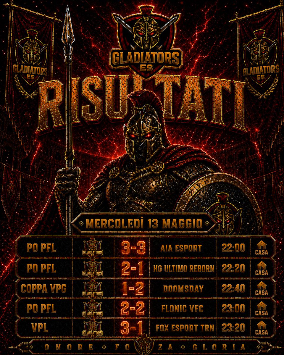 GladiatorsES tweet media